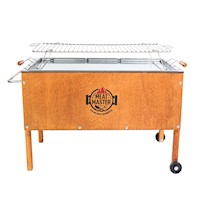 CAJA  CHINA MASTER INOXIDABLE GRANDE + PARRILLA DE VARILLAS INOX